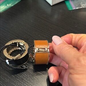 Banana Republic Tan and Silver Jewelry Accessory